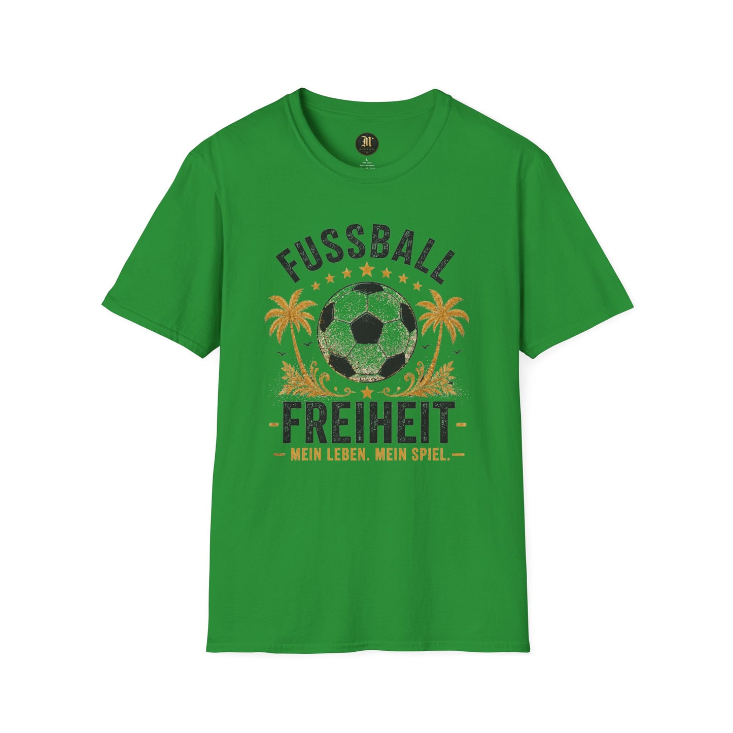 Fußball Freiheit Shirt – Vintage Fußball & Beach Lifestyle T-Shirt | Mein Leben. Mein Spiel