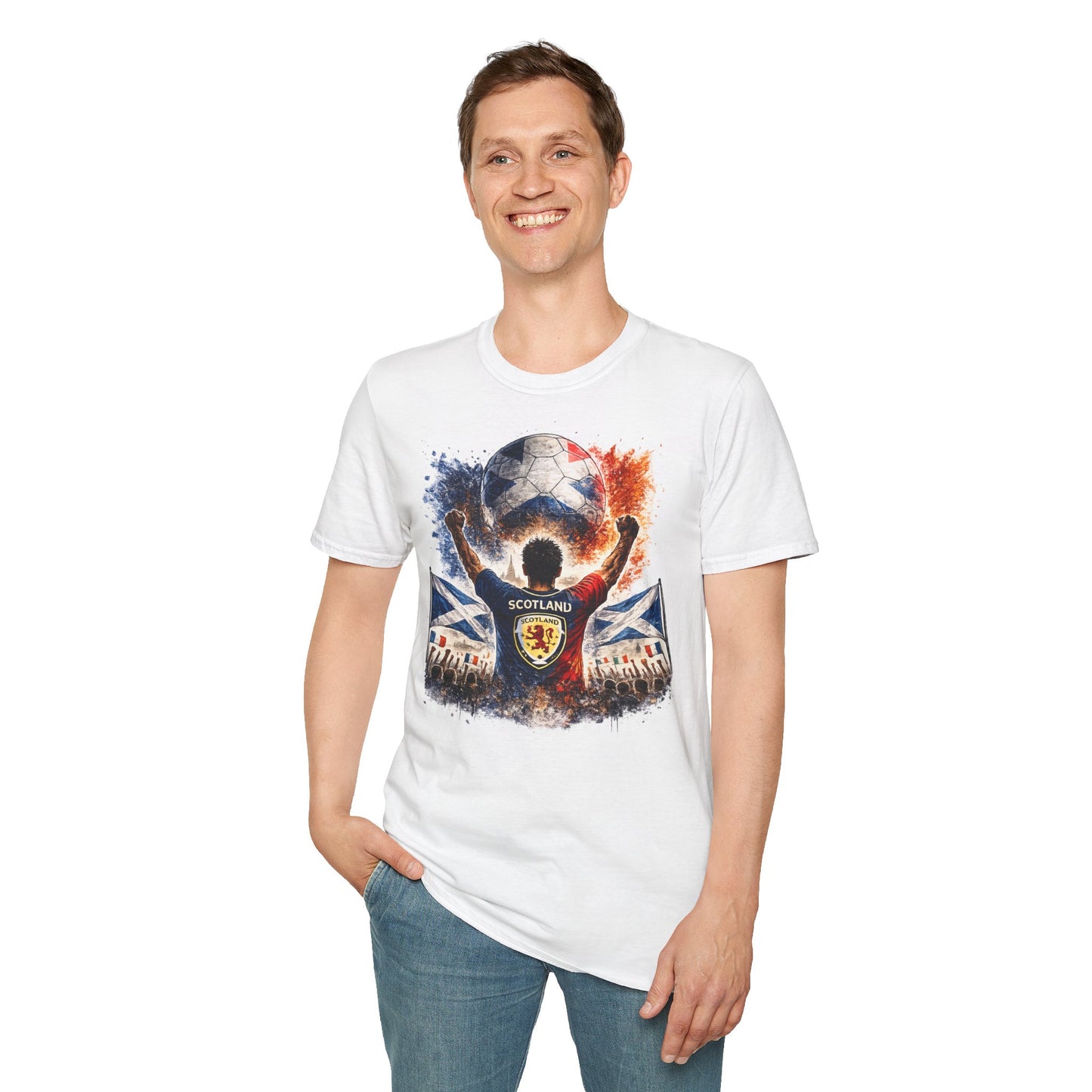 Schottland Fan Shirt – Scotland Football Supporter Design | Fußball Fan Geschenk