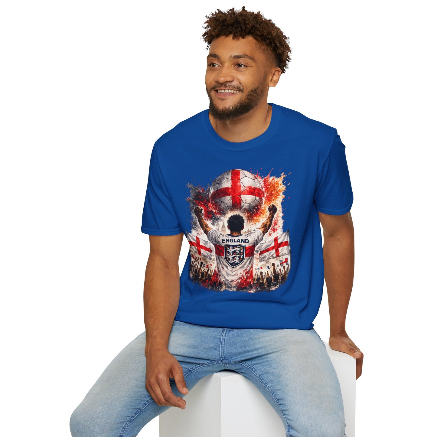 England Fan Shirt 2026 | England Football Supporter T-Shirt | Fußball Fan Geschenk