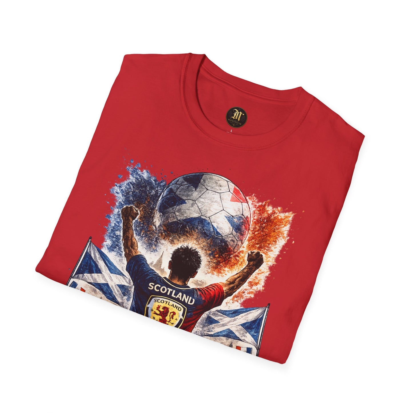 Schottland Fan Shirt – Scotland Football Supporter Design | Fußball Fan Geschenk