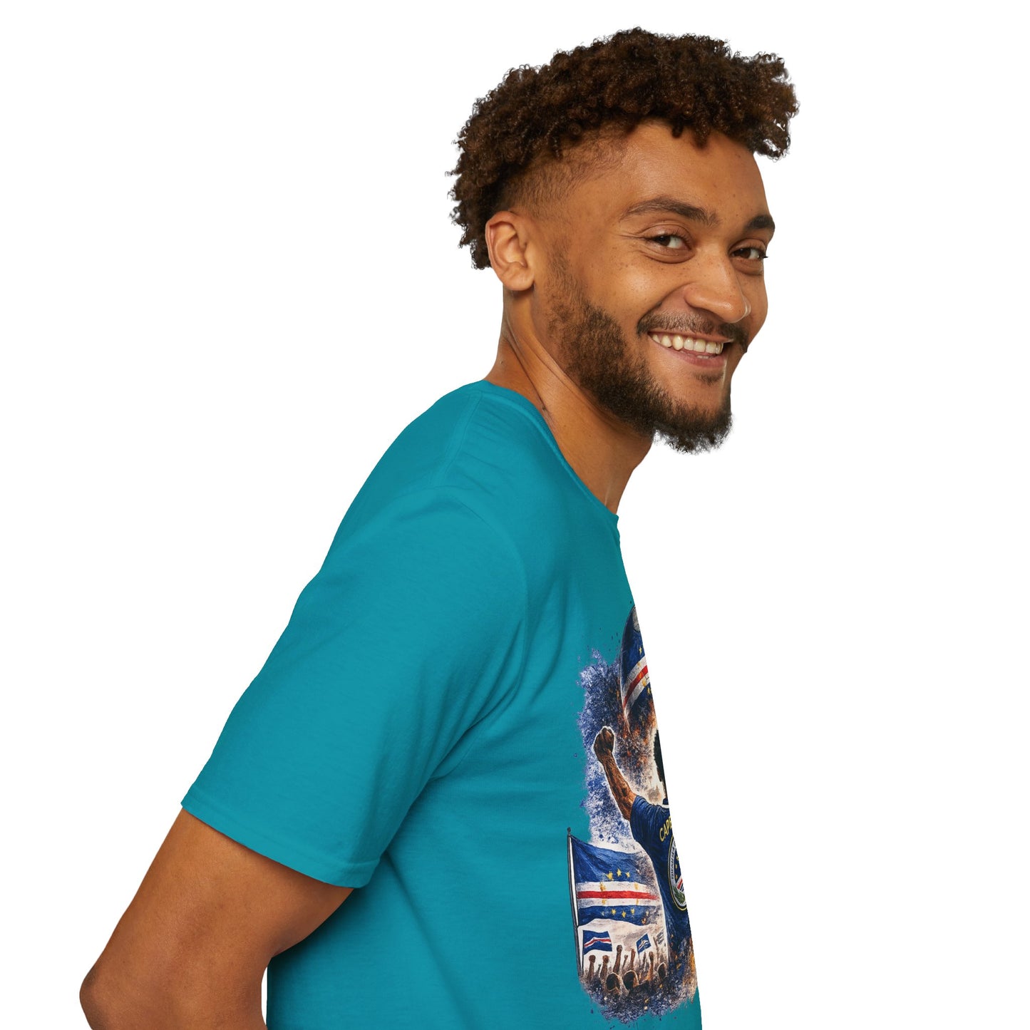 Kap Verde Fan Shirt – Cape Verde Football Supporter T-Shirt | Fußball Fan Geschenk