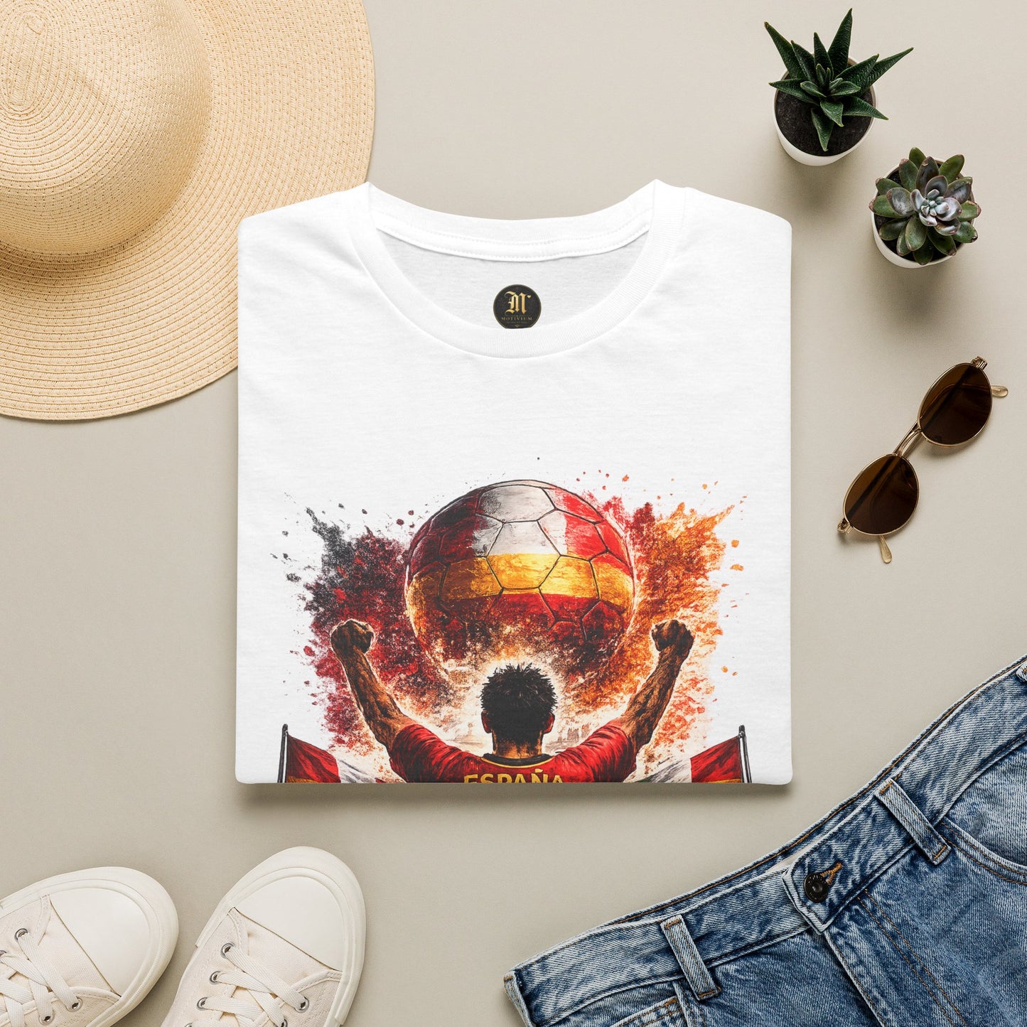 Spanien Fan Shirt 2026 | Spain Football Supporter T-Shirt | Fußball Fan Geschenk