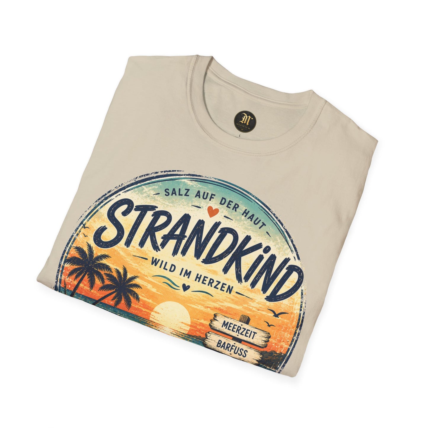 Strandkind T-Shirt – Salz auf der Haut, Wild im Herzen | Sommer & Meer Motiv