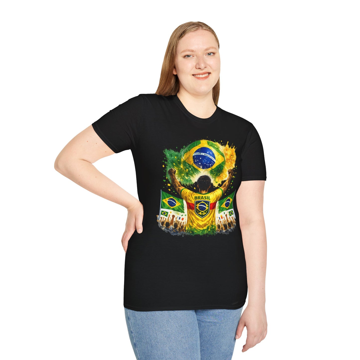 Brasilien Fan Shirt 2026 | Brazil Football Supporter T-Shirt | Fußball Fan Geschenk | Public Viewing | Brasil Supporter