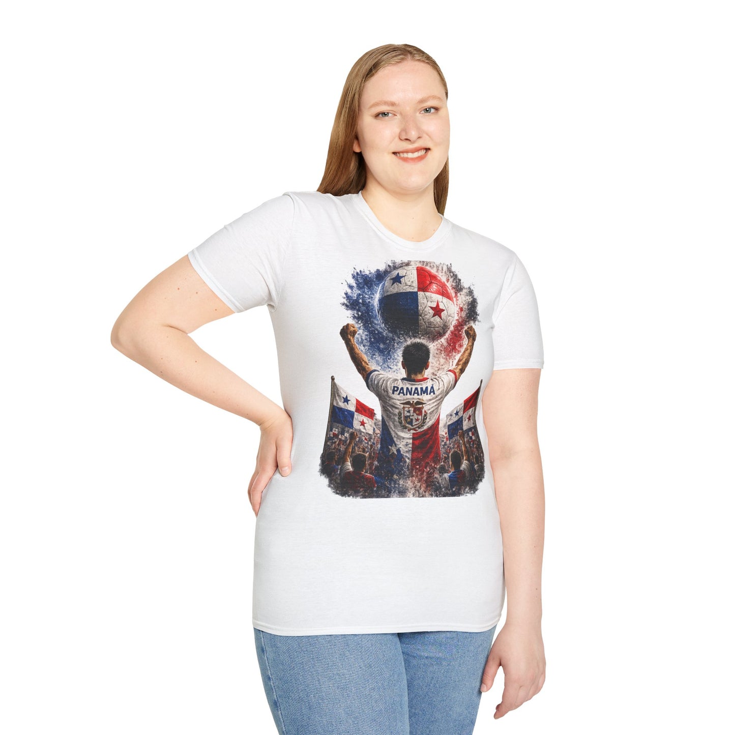 Panama Fußball Fan T-Shirt | Panama Supporter Shirt | Panama Fan Design | Fußball Fanartikel | Geschenk für Panama Fans