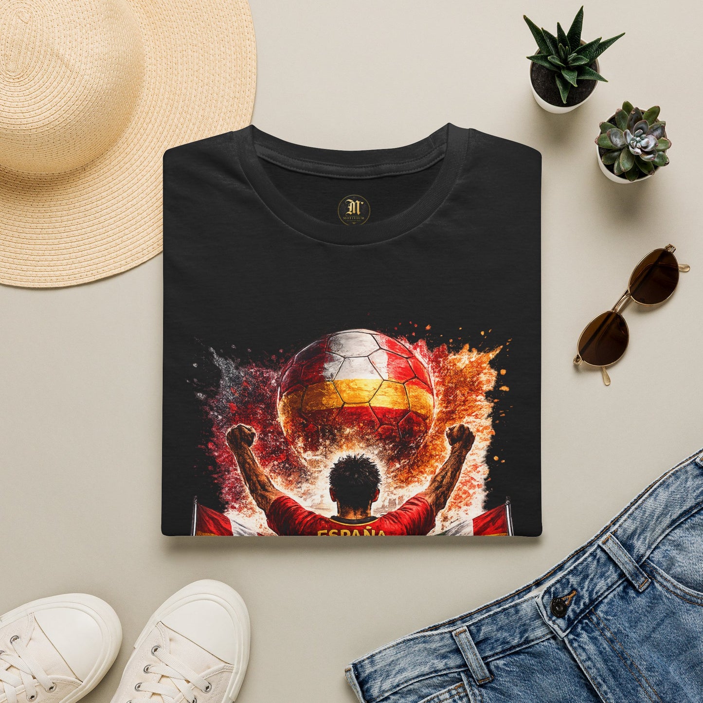 Spanien Fan Shirt 2026 | Spain Football Supporter T-Shirt | Fußball Fan Geschenk