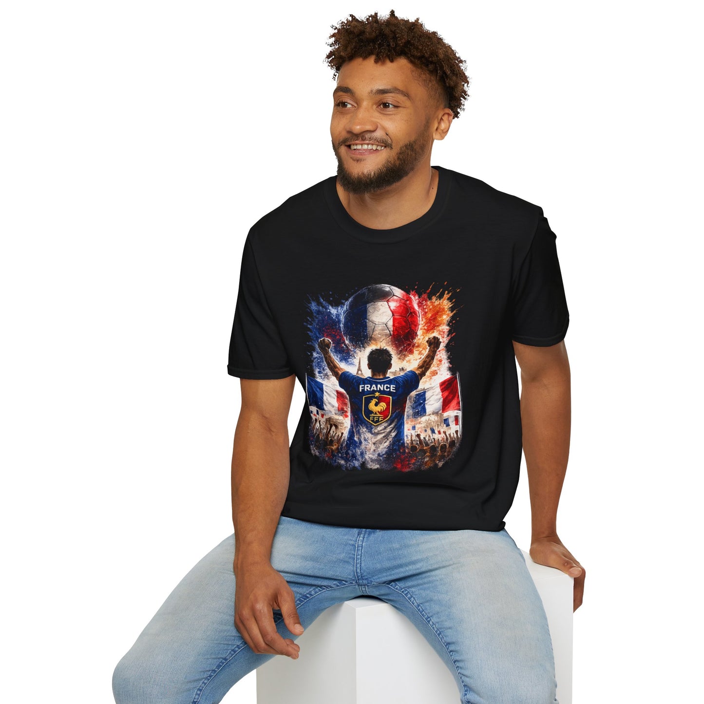 Frankreich Fan Shirt 2026 | France Football Supporter T-Shirt | Fußball Fan Geschenk