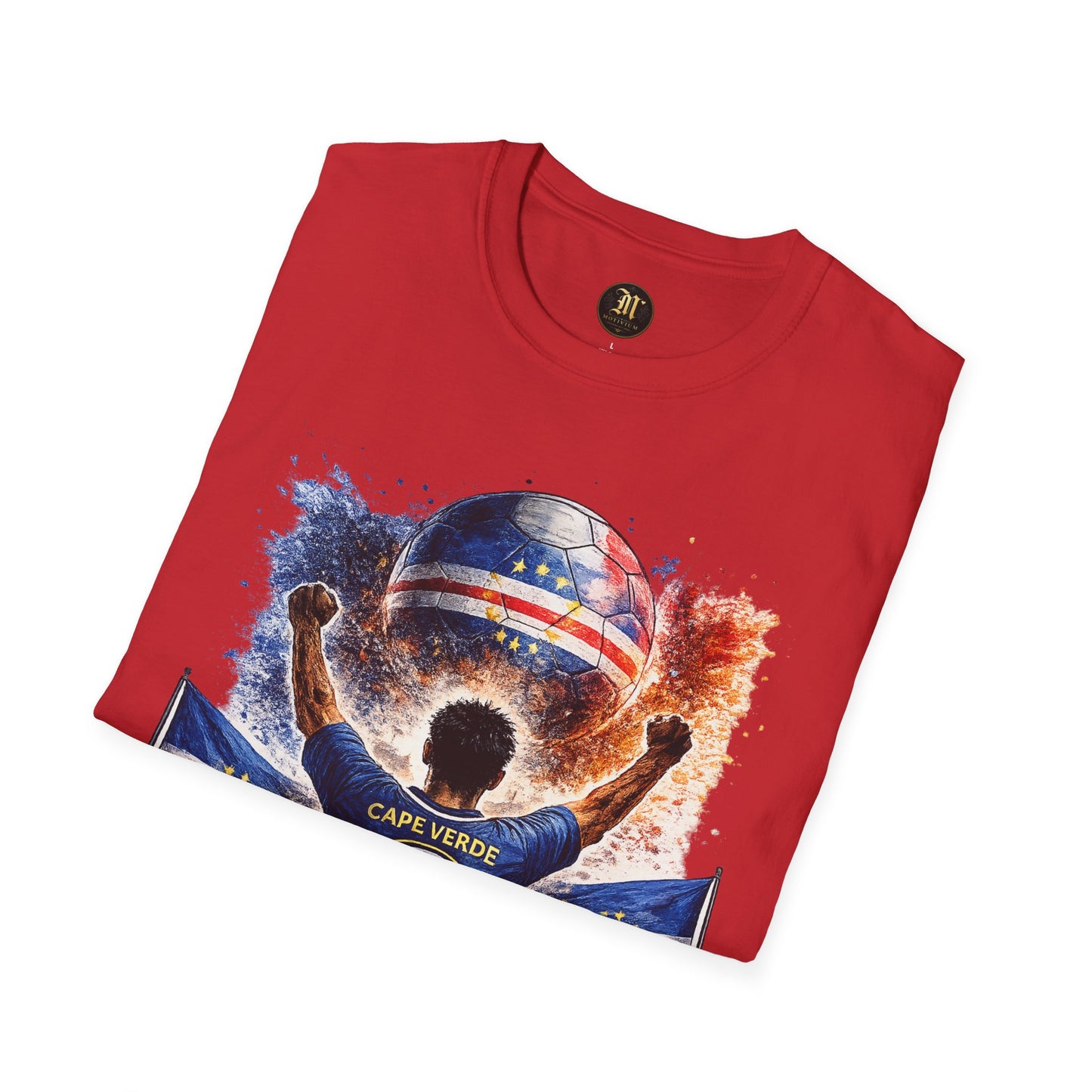 Kap Verde Fan Shirt – Cape Verde Football Supporter T-Shirt | Fußball Fan Geschenk