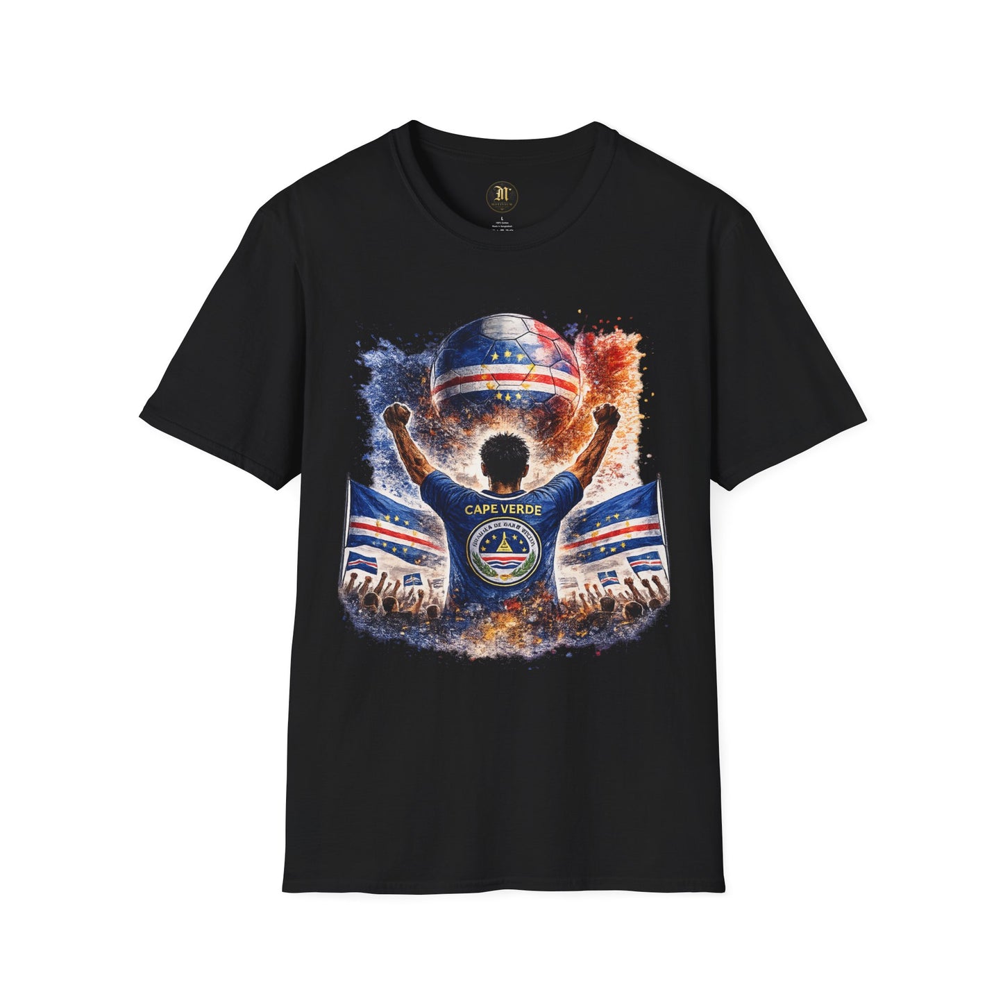 Kap Verde Fan Shirt – Cape Verde Football Supporter T-Shirt | Fußball Fan Geschenk