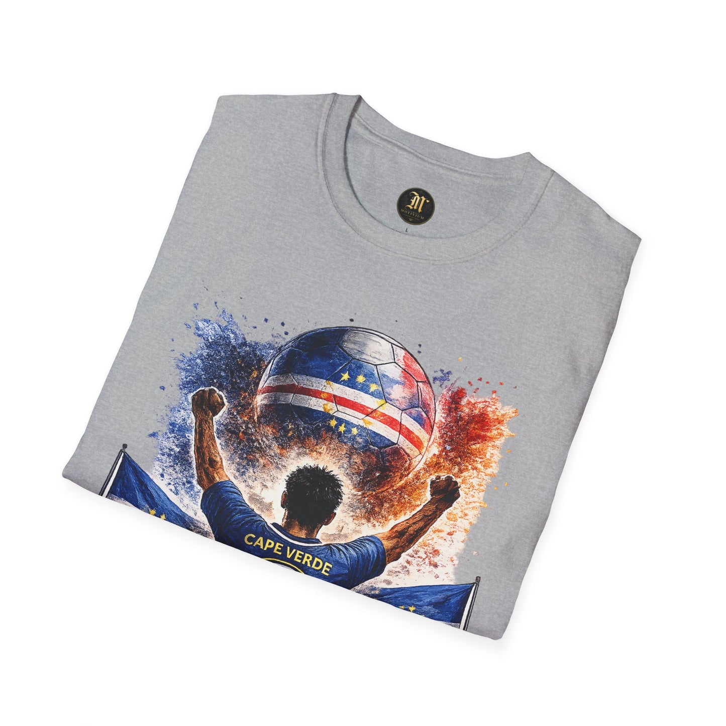 Kap Verde Fan Shirt – Cape Verde Football Supporter T-Shirt | Fußball Fan Geschenk