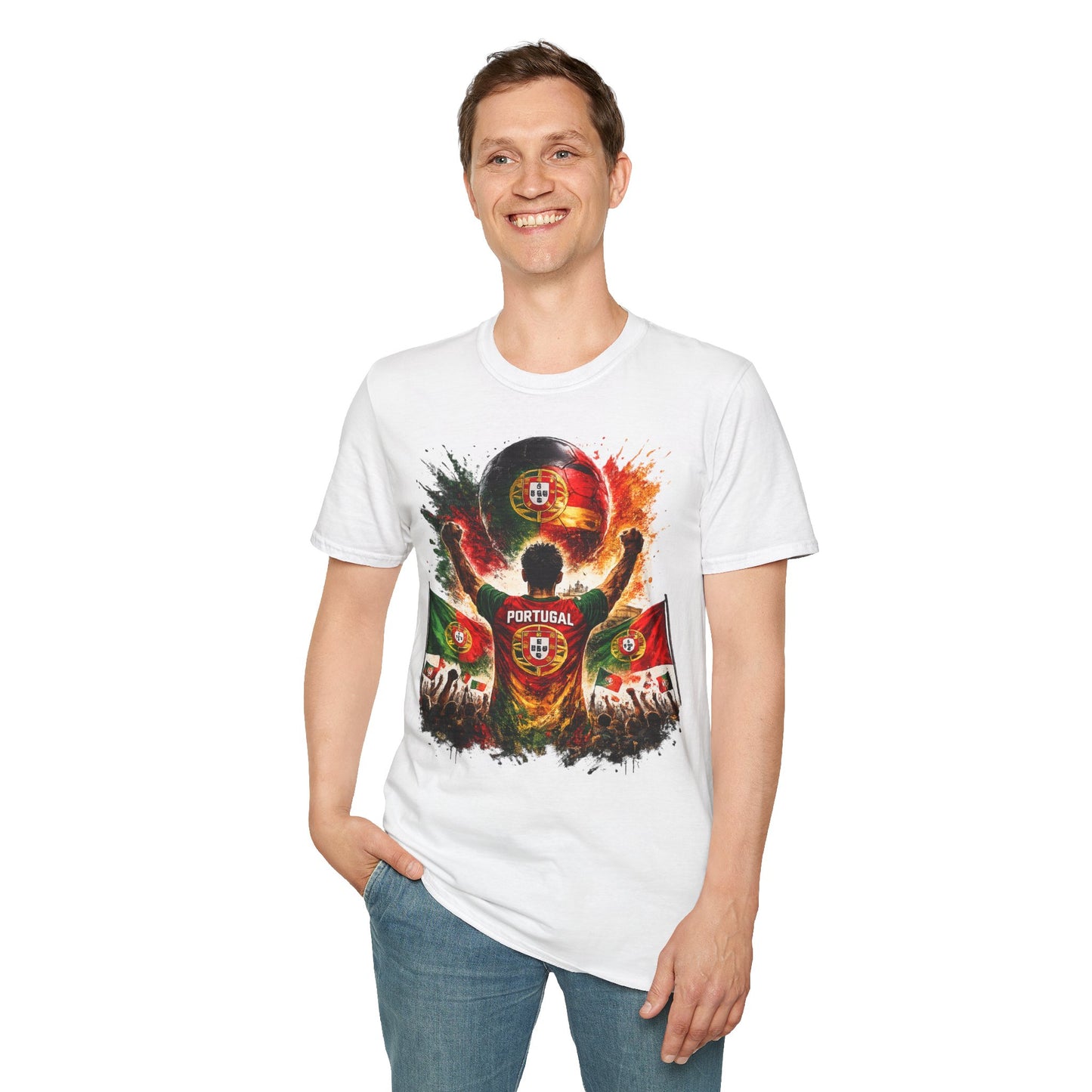 Portugal Fan Shirt 2026 | Portugal Football Supporter T-Shirt | Fußball Fan Geschenk