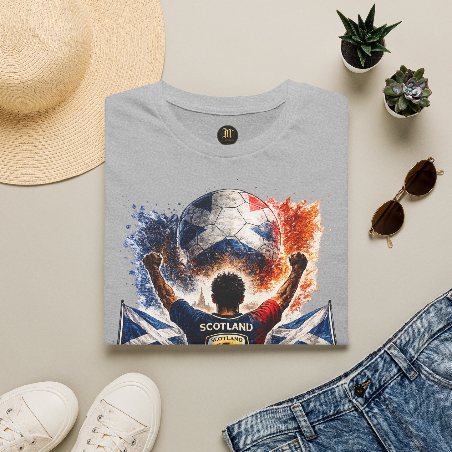 Schottland Fan Shirt – Scotland Football Supporter Design | Fußball Fan Geschenk