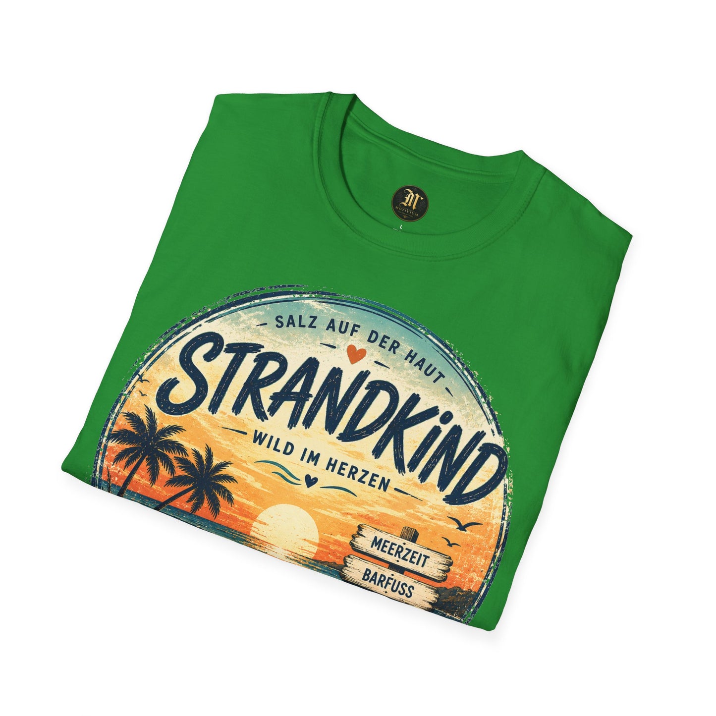 Strandkind T-Shirt – Salz auf der Haut, Wild im Herzen | Sommer & Meer Motiv