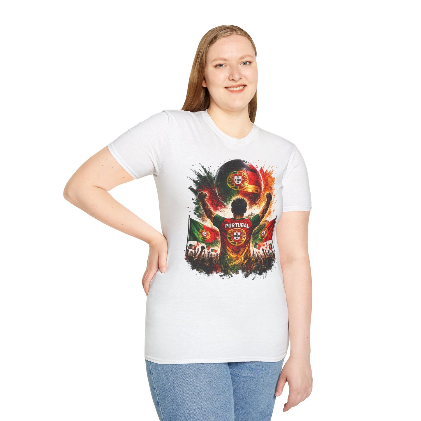 Portugal Fan Shirt 2026 | Portugal Football Supporter T-Shirt | Fußball Fan Geschenk