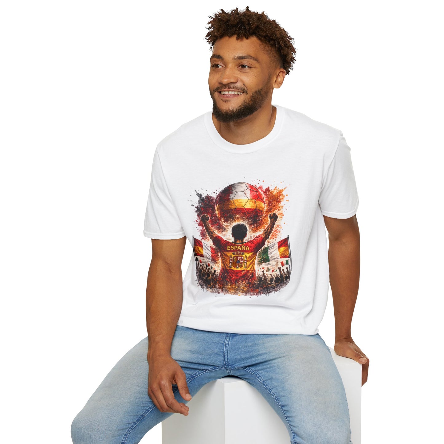 Spanien Fan Shirt 2026 | Spain Football Supporter T-Shirt | Fußball Fan Geschenk