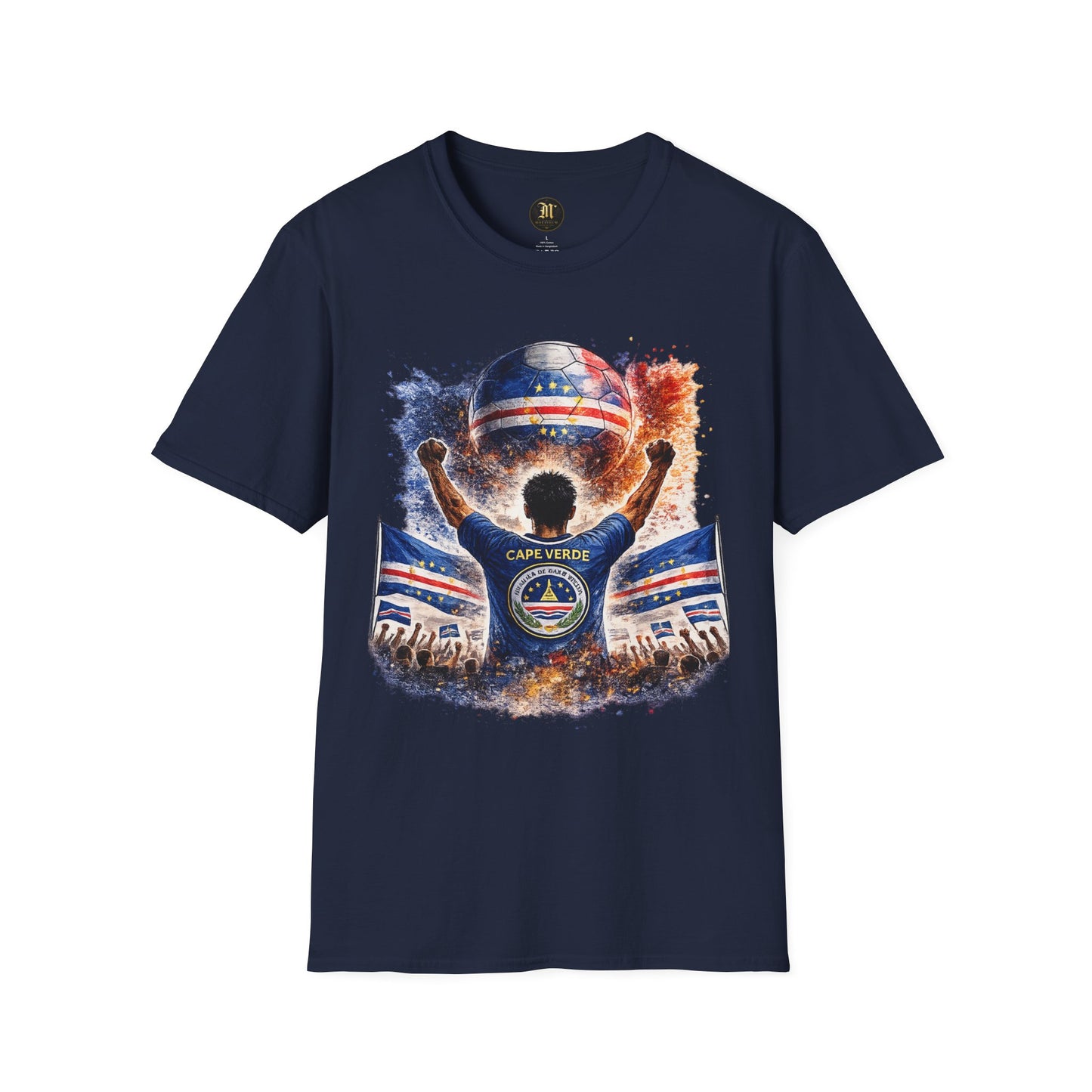 Kap Verde Fan Shirt – Cape Verde Football Supporter T-Shirt | Fußball Fan Geschenk