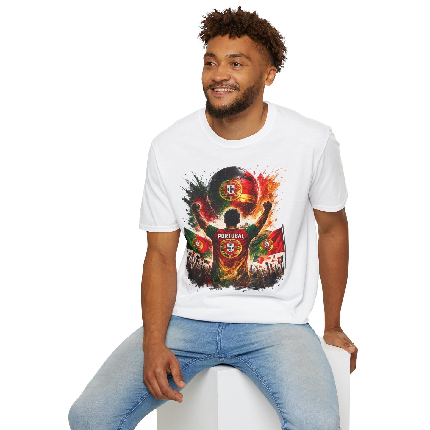 Portugal Fan Shirt 2026 | Portugal Football Supporter T-Shirt | Fußball Fan Geschenk