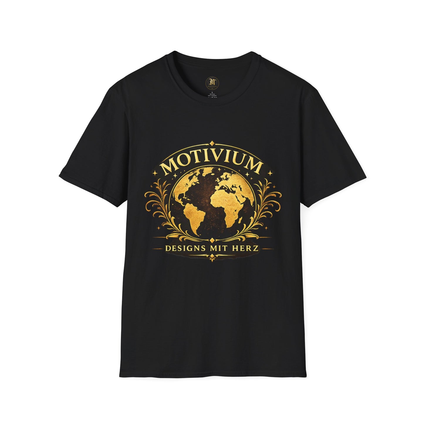 Motivium World Edition – Premium T-Shirt | Designs mit Herz