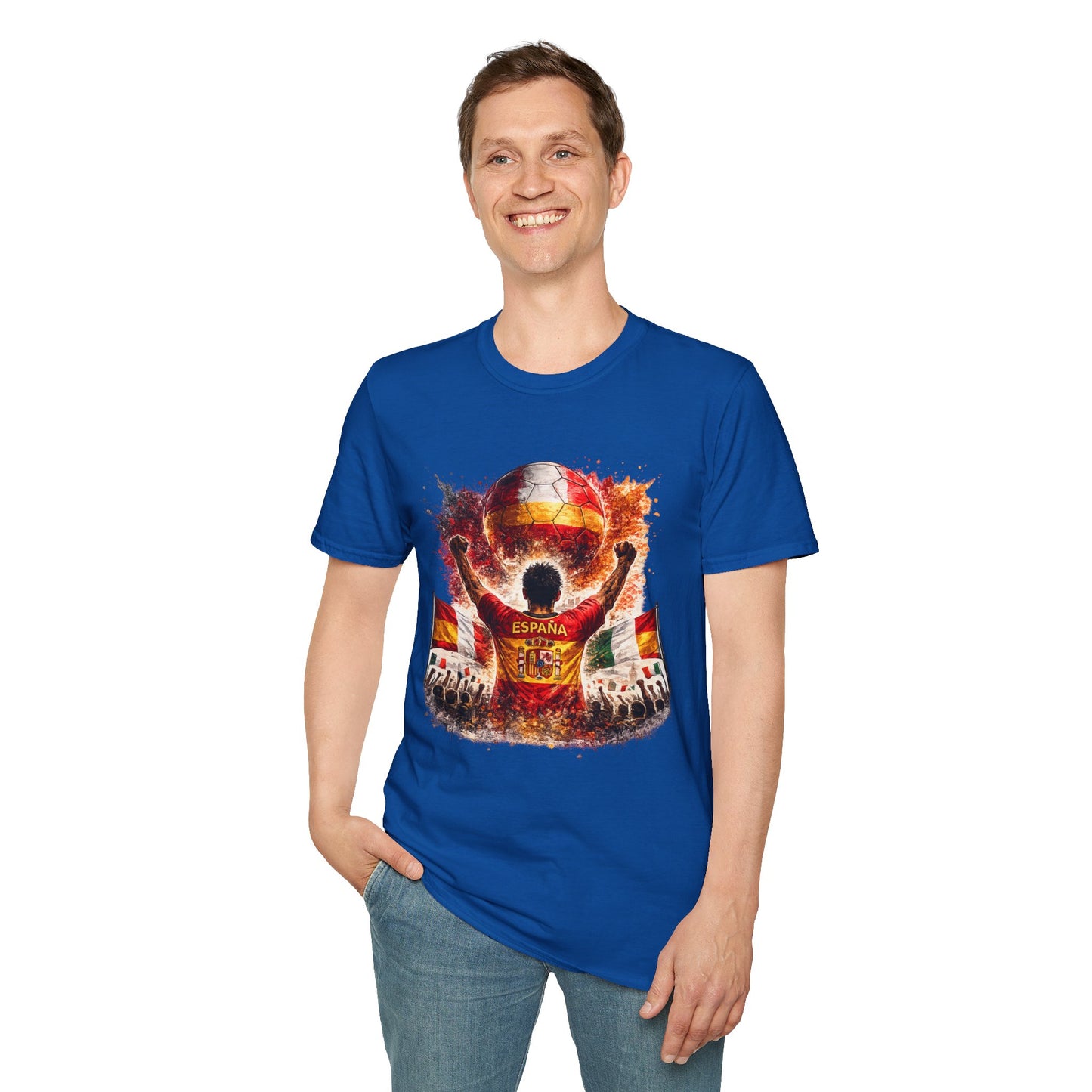 Spanien Fan Shirt 2026 | Spain Football Supporter T-Shirt | Fußball Fan Geschenk