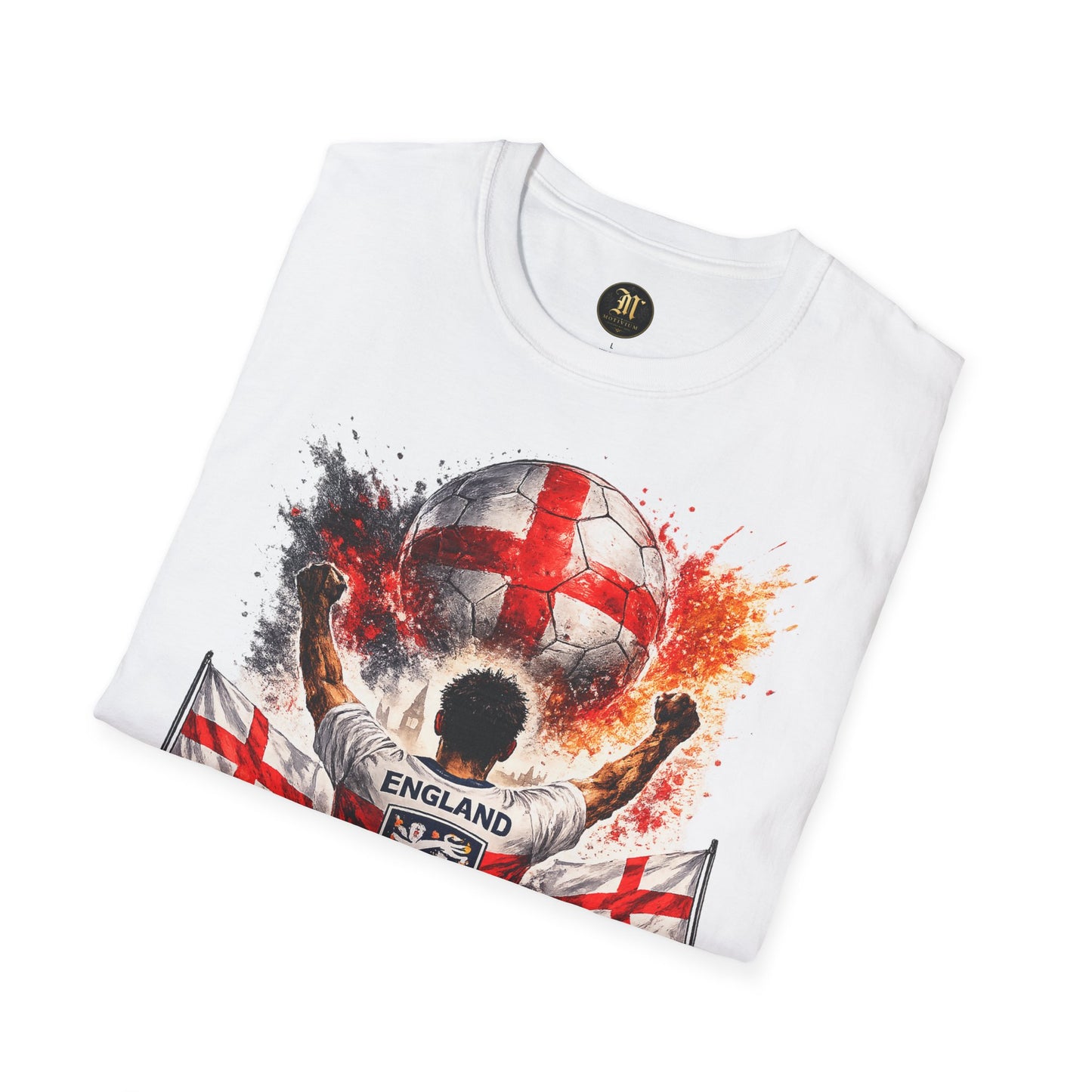 England Fan Shirt 2026 | England Football Supporter T-Shirt | Fußball Fan Geschenk