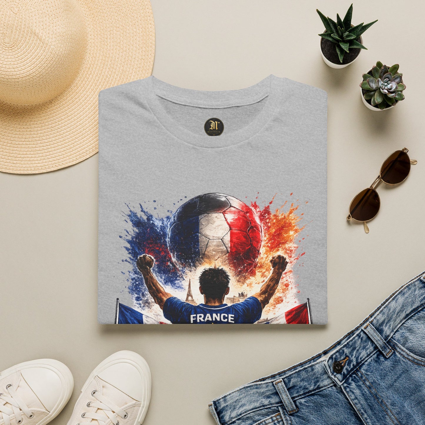 Frankreich Fan Shirt 2026 | France Football Supporter T-Shirt | Fußball Fan Geschenk