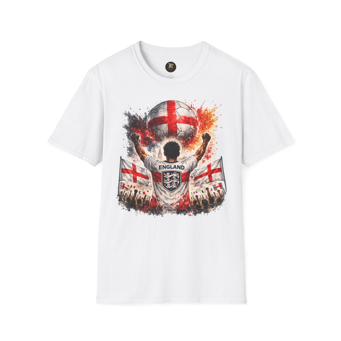 England Fan Shirt 2026 | England Football Supporter T-Shirt | Fußball Fan Geschenk