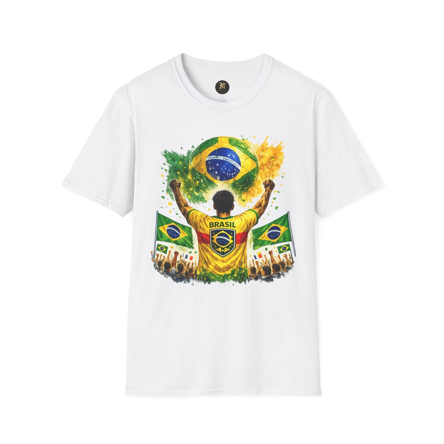 Brasilien Fan Shirt 2026 | Brazil Football Supporter T-Shirt | Fußball Fan Geschenk | Public Viewing | Brasil Supporter