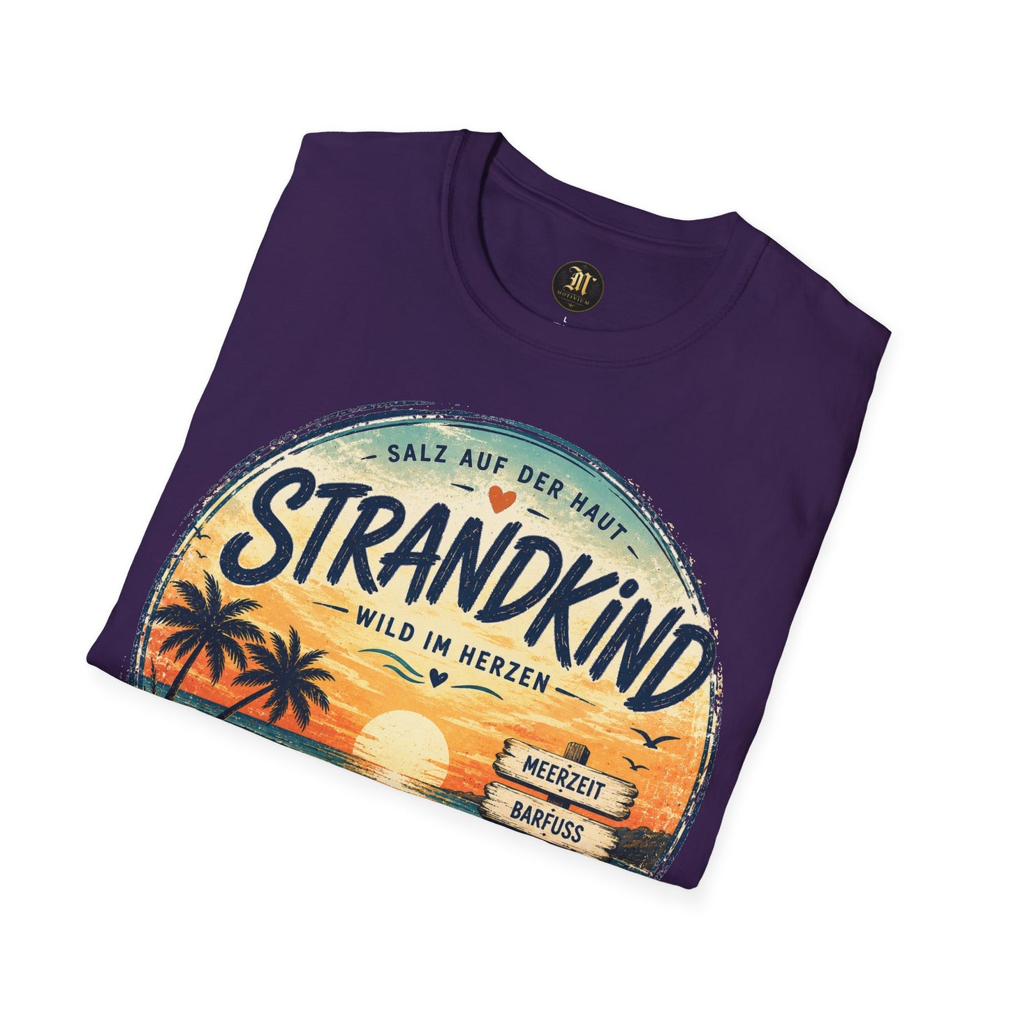 Strandkind T-Shirt – Salz auf der Haut, Wild im Herzen | Sommer & Meer Motiv
