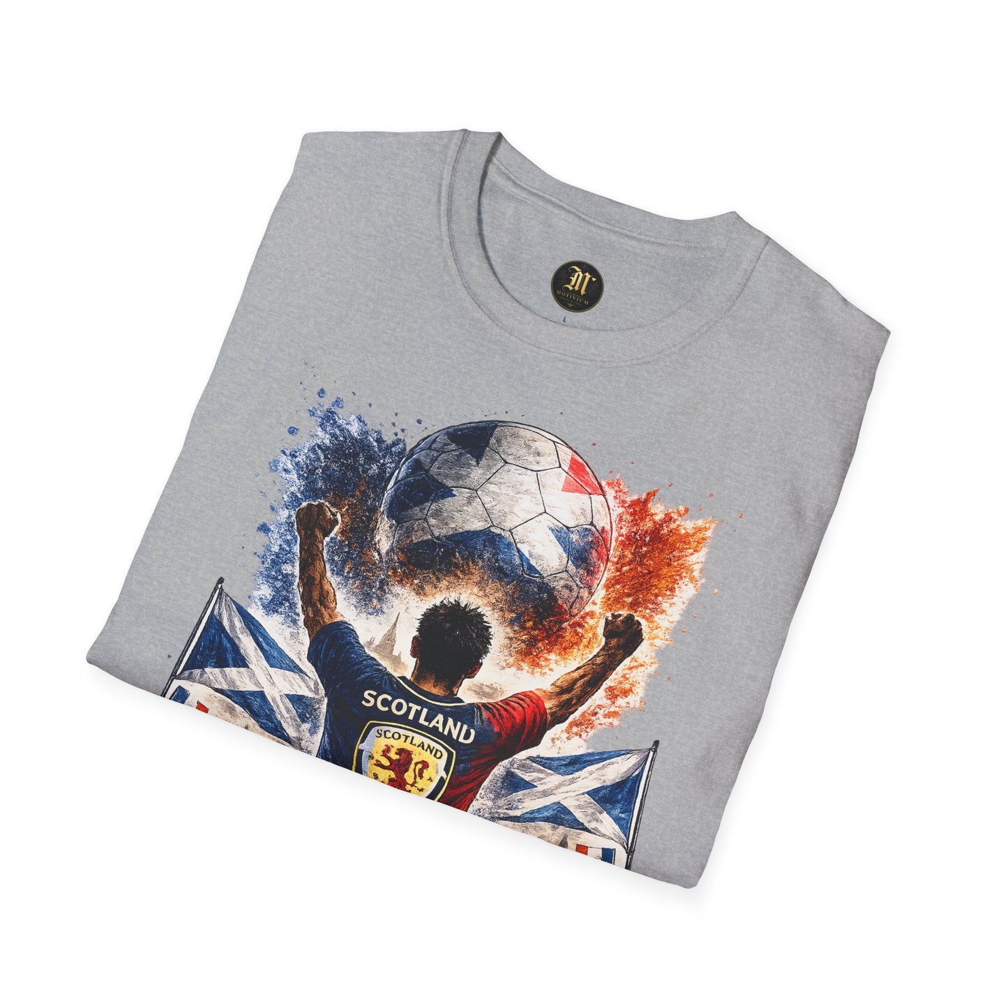 Schottland Fan Shirt – Scotland Football Supporter Design | Fußball Fan Geschenk